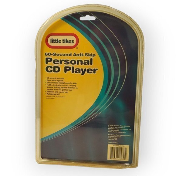 Little Tikes 60-Second Anti-Skip Personal CD Player KSL2007B - NEW &‎ SEALED - Picture 2 of 3